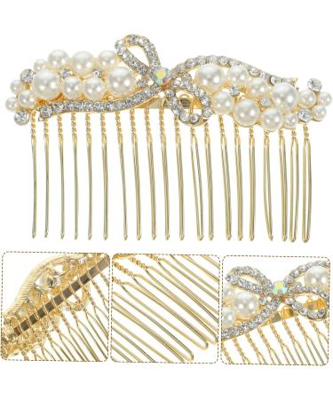 MAGICLULU Alloy Rhinestone Hair Comb Girl Headbands Flower Girl Hair Clip Headbands for Rhinestone Headpiece Hair Accessories Bridal Hair Pin Prom Decorate Rhinestones Bride - Buy Online on GoSupps.com