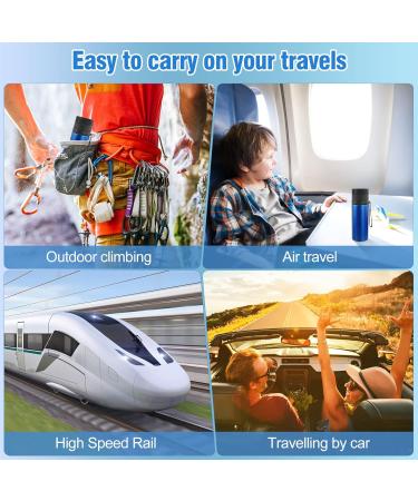 Portable Insulin Cooler Travel Case - TSA Approved, 900ml Capacity, USB Diabetes Travel Case with Automatic Temperature Control - Blue - Buy Online on GoSupps.com