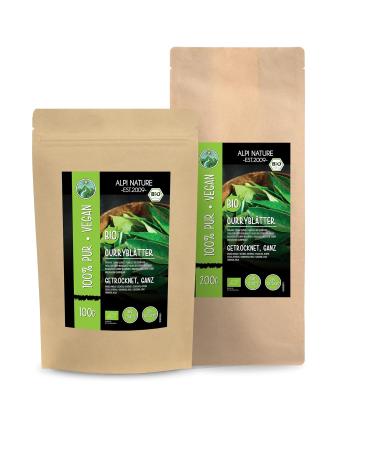 Organic Curry Leaves 100g | 100% Natural Additive-Free | Premium Quality from Controlled Organic Cultivation - Buy Online on GoSupps.com