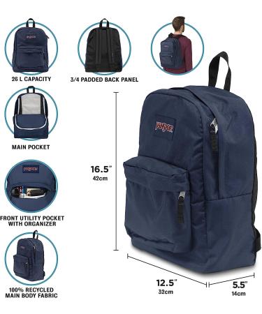 JanSport SuperBreak One School Backpack for Girls  Boys  Buckshot Camo - Durable  Lightweight Bookbag for Teens with 1 Main Compartment  Front Utility Pocket with Built-in Organizer - Premium Backpack Buckshot Camo One Size - Buy Online on GoSupps.com