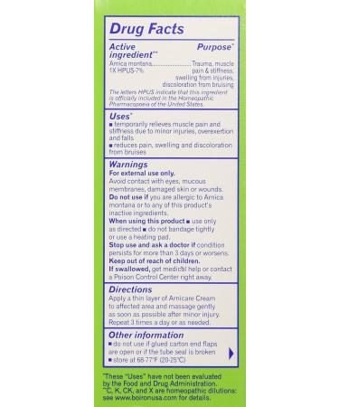 Arnicare Cream 2.5oz - Pack of 3 | Fast-Acting Pain Relief | Natural Arnica Formula - Buy Online on GoSupps.com