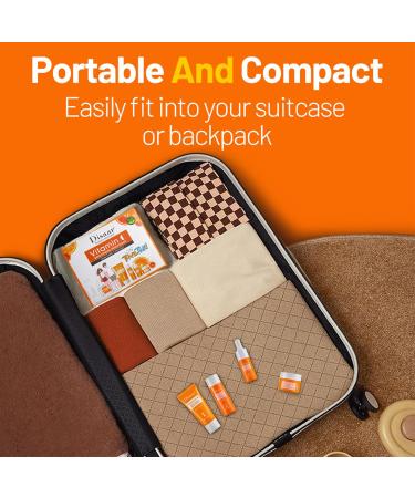 Vitamin C Skincare Set for Teens | 5-in-1 Travel Size Facial Kit for Women & Girls | Cleanser Toner Serum Cream for Deep Nourishment & Smooth Skin - Buy Online on GoSupps.com