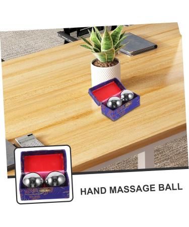 Healvian 2-in-1 Fitness Handball & Massage Ball for Seniors | Brass Relaxation & Hand Rolling Device for Ultimate Stress Relief - Buy Online on GoSupps.com