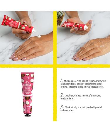 Dr.PAWPAW Age Renewal Hand Cream - Vegan Cocoa & Coconut 30ml | Nourishing & Moisturizing Hand Care - Buy Online on GoSupps.com