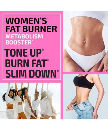 Fat Burn Gummies and Supplement Women | Complete Weight Loss Support with Green Tea & Raspberry Ketones | Appetite Suppressant Metabolism Booster & Belly Fat Reducer | 60 Gummies & 120 Pills - Buy Online on GoSupps.com