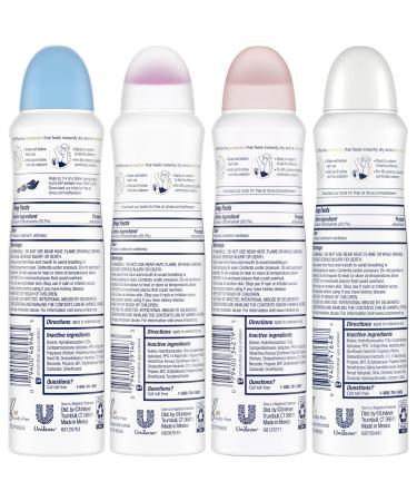 Dove Deodorant Set - Advanced 48-Hour Antiperspirant for Women | Moisturizing Vitamin E | 4-Piece Bundle - Buy Online on GoSupps.com