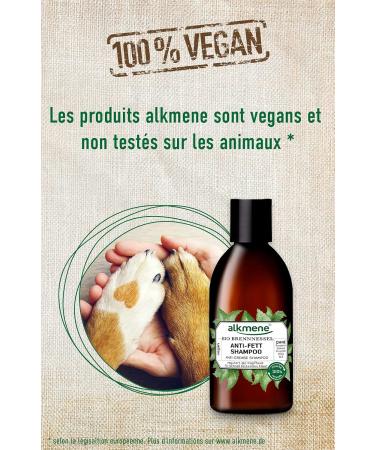 alkmene Anti-greasy shampoo with organic nettle - shampoos for oily hair - vegetable shampoo without silicones parabens mineral oils SLS and SLES - shampoos (1x 250 ml) - Buy Online on GoSupps.com