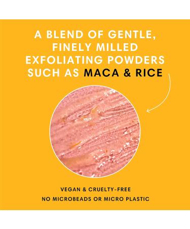 Sweet Chef Ginger + Vitamin C Powershot Polishing Mask | Brightening Face Mask for Dark Spots & Uneven Skin Tone | Exfoliating AHA & Maca Rice Powders - 3.4oz - Buy Online on GoSupps.com