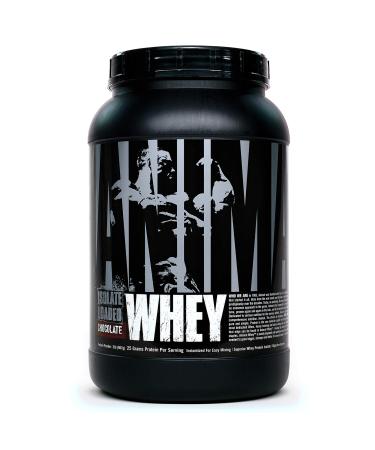 Animal Whey Isolate Whey Protein Powder   Isolate Loaded for Post Workout and Recovery   Low Sugar with Highly Digestible Whey Isolate Protein - Chocolate - 2 Pounds Chocolate 2 Pound