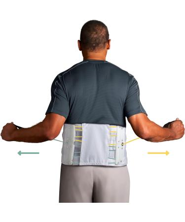 Aspen Quikdraw PRO Back Brace - Effective Lower Back & Lumbar Pain Relief with Pulley System | Large Size Fast International Shipping - Buy Online on GoSupps.com