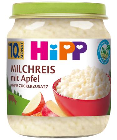 HiPP Dessert H 5110 Rice Pudding Apple 200g 200g Rice Pudding Apple - Buy Online on GoSupps.com