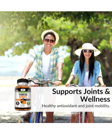 Kaya Naturals Turmeric Supplements Gummies - Pure Nature Turmeric Curcumin -Turmeric Ginger Gummies - 30 Count Gummy - Turmeric with Black Pepper Extract 30 Count (Pack of 1) - Buy Online on GoSupps.com