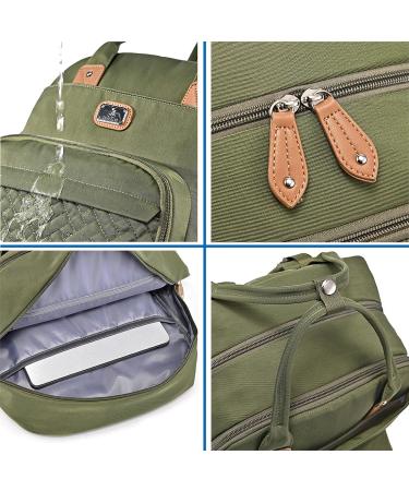 Dikaslon Large Wrap Bag Backpack - Multifunctional Baby Bag with Mobile Wrap Pacifier Holder and Stroller Belts for Parents (Green) - Buy Online on GoSupps.com