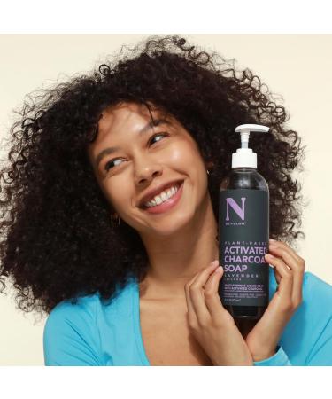 Dr. Natural Activated Charcoal Liquid Soap - Anti Acne and Blemishes - Deep Cleansing Body Wash - Gentle Body Soap for Clear Skin - Lavender - 16 oz (Pack of 2) Lavender 16 Fl Oz (Pack of 2) - Buy Online on GoSupps.com