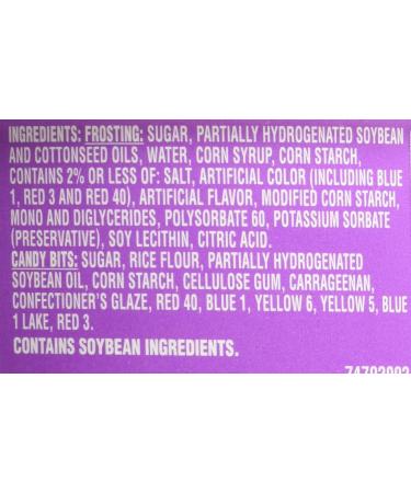 Pillsbury Funfetti Bold PURPLE VANILLA Frosting 442g - Buy Online on GoSupps.com