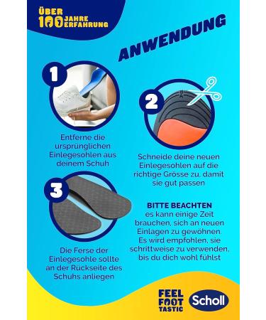 Buy Scholl In-Balance Orthopedic Insoles for Lower Back Pain Relief | Foot Health Size 37-39.5 Neutral S - International Shipping Available - Buy Online on GoSupps.com