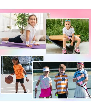 8 Pcs Colorful Unicorn Sport Bracelets for Kids - Perfect for Birthday Parties Outdoor Sports & Dancing - 5x6cm Welded Wrist Tape - Buy Online on GoSupps.com