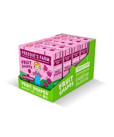 Freddie's Farm - Fruit Shapes (Raspberry 25 x 20g bags)