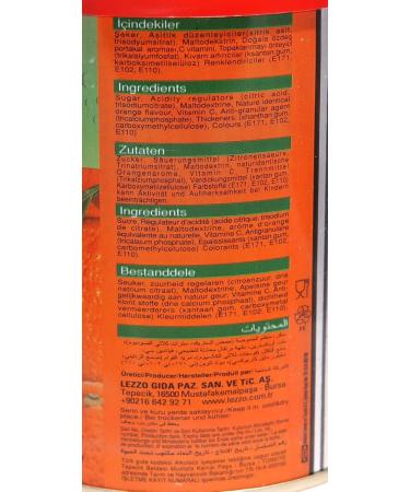  Lezzo Lezzo Orange - Instant drink with orange flavour (700 g) - Buy Online on GoSupps.com