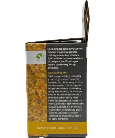 ProRep Basking Spotlight 60 W 1 1 Count (Pack of 1) - Buy Online on GoSupps.com