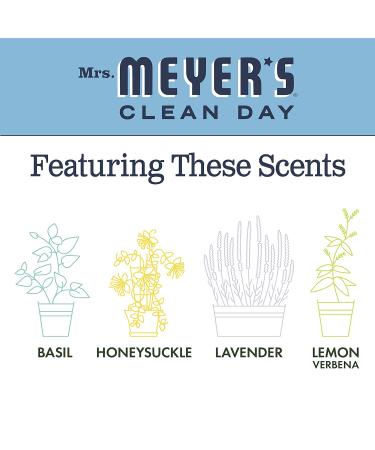 Mrs. Meyer's Liquid Dish Soap Bluebell - 16 FL OZ | Eco-Friendly Scented Dish Cleaning Solution for International Shipping - Buy Online on GoSupps.com