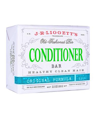J R LIGGETT'S Hair Conditioner Bar-All Plant Based Ingredients-Zero Waste Biodegradable  Sulfate & Cruelty Free - Leaves Hair Healthy  Clean  Beautifully Soft and Conditioned - Eco Friendly- 1.75 oz Conditioner Bar 1.75 ...