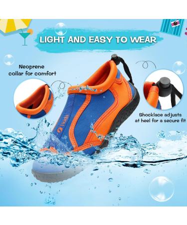 STQ KIDS Bathing Shoes | Children's Water Shoes | Beach Shoes for Boys & Girls | Size 31 EU | Blue - Buy Online on GoSupps.com