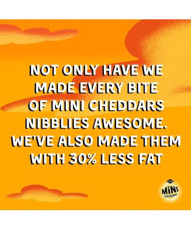 Mini Cheddars Nibblies Double Gloucester and Chive Flavour - Buy Online on GoSupps.com