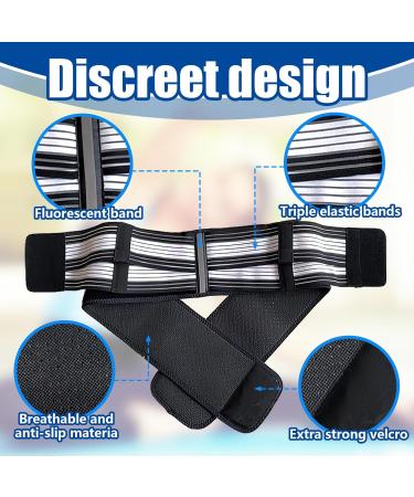 Sciatica Belt for Women and Men 47.2 Inch Sacroiliac Pain Relief Belt Lower Back Support Belt for Alleviates Sciatic Pelvic Lumbar Leg and Sacral Nerve Pain (Black) - Buy Online on GoSupps.com