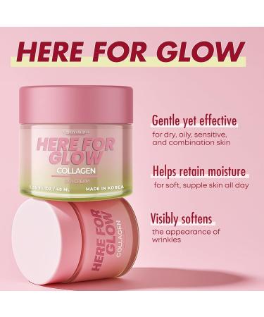 Collagen Night Cream - Dermatologist Tested Korean Skin Care Anti-Aging - Hydrating Moisturizer Retains Moisture - Vegan Non- GMO Clean Beauty 95% Natural - 1 Pack Collagen/Night Cream - Buy Online on GoSupps.com