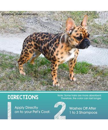 OPAWZ 12pcs Non-Toxic Dog Hair Dye Paint Pens - Washable Pet Hair Color Crayon for Dogs, Cats, Birds and Horses - Buy Online on GoSupps.com