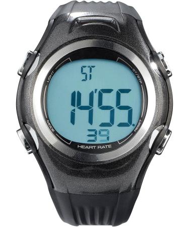 Pearl Sports Pulse Watch with Chest Strap | Fitness Clock LCD Display 3 Intensity Levels & IPX4 - Perfect for Running & Sports - Buy Online on GoSupps.com