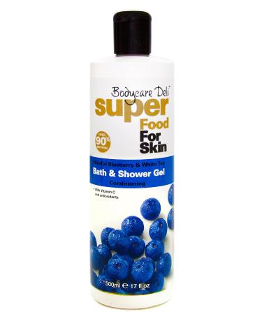 Bodycare Deli Super Food for Skin Blissful Bath and Shower Gel Blueberry/White Tea