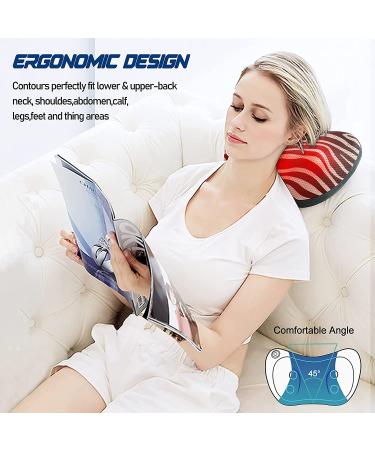 VIKTOR JURGEN Shiatsu Back Massager with Heat - Pain Relief Electric Deep Tissue Kneading Massage Pillow for Neck, Shoulders, Back, Legs, and Feet - Best Gift for Women/Men - Buy Online on GoSupps.com