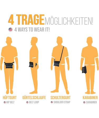 Twive Treats for Dogs - One-Handed Snap Lock Food Bags with Removable Inner Pocket | Dog Training Feed Bag with Carabiner - Black - Buy Online on GoSupps.com