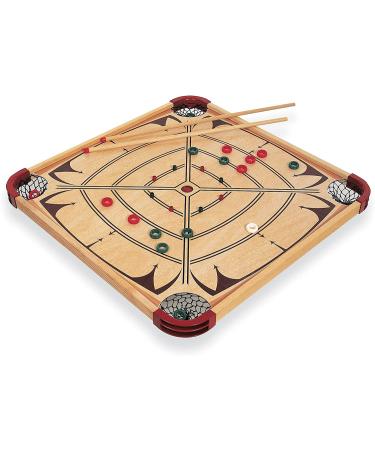 Large Carrom Game Board: Traditional Indoor Board Game for Family Fun - Buy Online on GoSupps.com