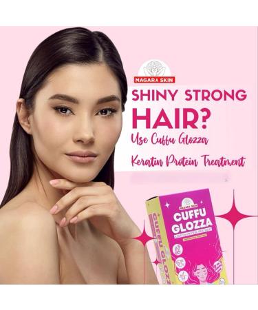 Magara Skin CUFFU GLOZZA Keratin-Protein Hair Treatment - 5 Sachets | Best International Shipping - Buy Online on GoSupps.com