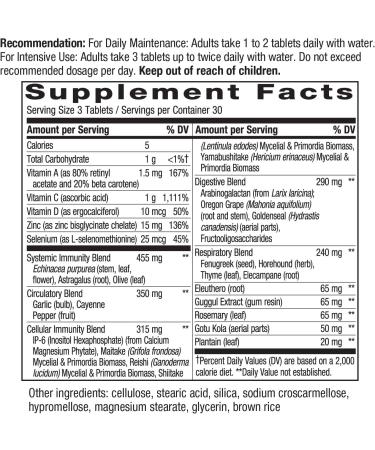 Nature's Way SystemWell Immune System Support - 90 Tablets for Optimal Health - Buy Online on GoSupps.com