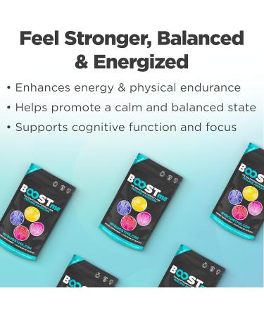 BoostMe Adaptogens Supplements for Him - Daily Plant-Based Supplement for Energy Focus and Balance 30 Count (Pack of 1) - Buy Online on GoSupps.com