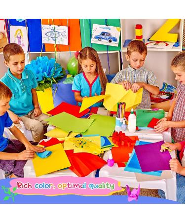 1000 Sheets Construction Paper Bulk Pack - 9x12 Inches - Assorted Colors - Ideal for School Supplies, Art Projects, and Crafts - 20 Vibrant Colors - Lightweight Paper for Kids and Adults - Buy Online on GoSupps.com