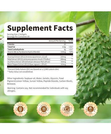 BBEEAAUU Shilajit for Men with Sea Moss & Ashwagandha 12 in 1 Himalayan & Soursop Graviola Capsules with Kelp for Cell Regeneration - Buy Online on GoSupps.com