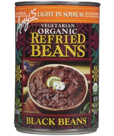 Amy's Organic Refried Black Beans - 15.4 OZ
