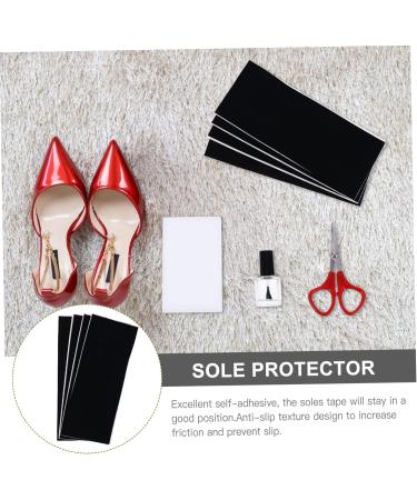 FOMIYES Non-Slip Sole Stickers for Sneakers | Rubber Sole Protector Patch 25x10cm | Anti-Slip Mat for Sports Shoes - Buy Online on GoSupps.com