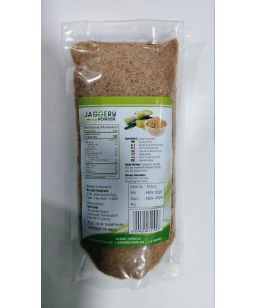 Poudre de jaggery SVTAV poudre de gur broy e la main | dulcorant naturel | Cassonade | Substitut de canne sucre indien | Aucun agent de conservation ajout | Sans ar mes artificiels - 227g 8oz - Buy Online on GoSupps.com