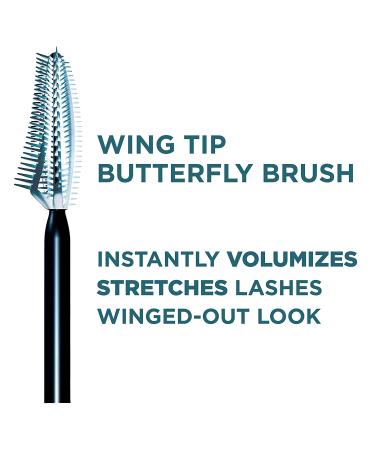 L'Oreal Voluminous Butterfly Mascara - 868 Blackest Black (0.22 fl oz) | Bold Volume & Length - Buy Online on GoSupps.com