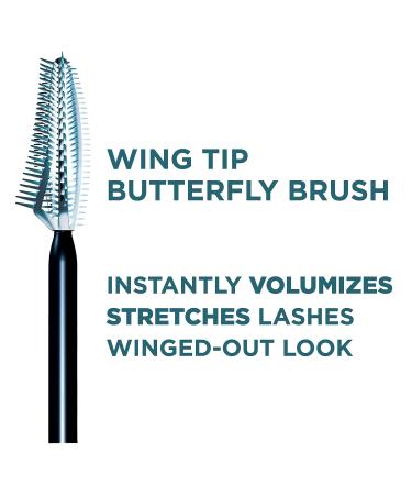 L'Or al Paris Voluminous Butterfly Waterproof Mascara Blackest Black 0.21 fl. oz - Buy Online on GoSupps.com