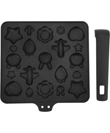 Qyebavge Aluminum Alloy Non-Stick Portable Geometric Biscuits Making Frying Pan for Home Kitchen - Buy Online on GoSupps.com
