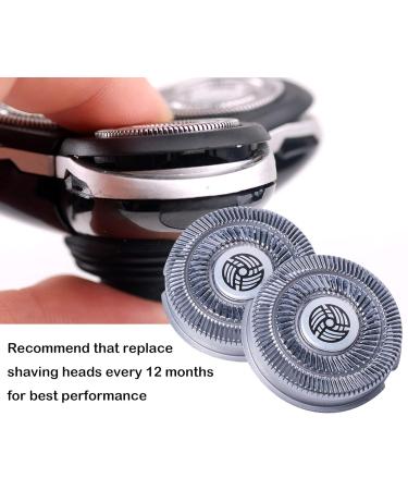 SW-S7105 Replacement Shaver Head Blades | Compatible with Waterproof Electric Razor Wet & Dry | High-Quality Rotary Shaver Blades with Cleaning Brush - Buy Online on GoSupps.com
