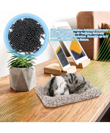 Natural Bamboo Activated Carbon Air Purifier Bag - Fresh Smell Odor Eliminator for Home Car Pets Bathrooms & Basements - Buy Online on GoSupps.com