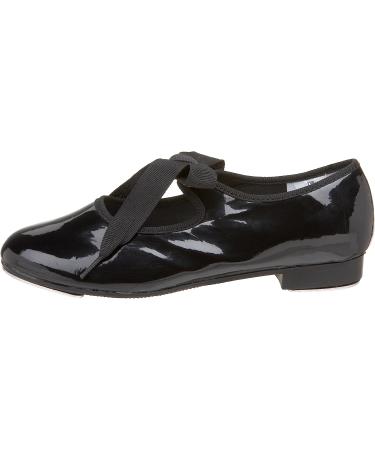 Dance Class Unisex-Child Beginner Tie Tap Shoes - Little Kid Size 1 (4-8 Years) in Black - Buy Online on GoSupps.com